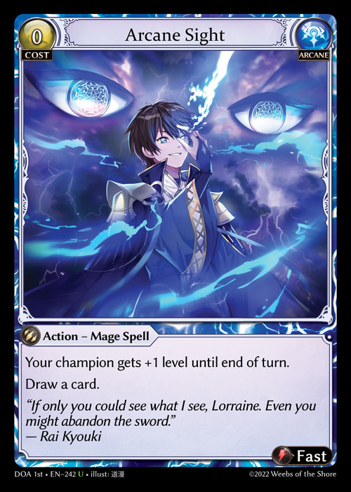 Arcane Sight – DOA 1st · EN-242