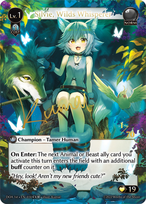 Silvie, Wilds Whisperer – DOA 1st · EN-010