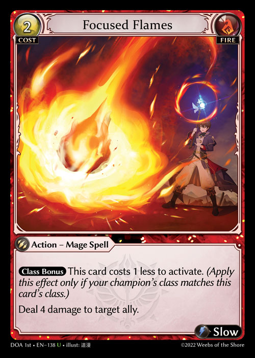 Focused Flames – DOA 1st · EN-138