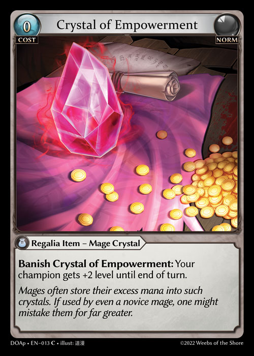 Crystal of Empowerment – DOAp · EN-013