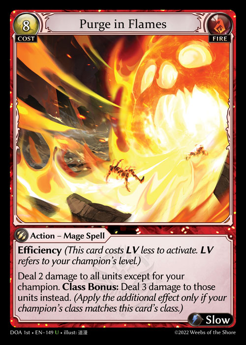 Purge in Flames – DOA 1st · EN-149