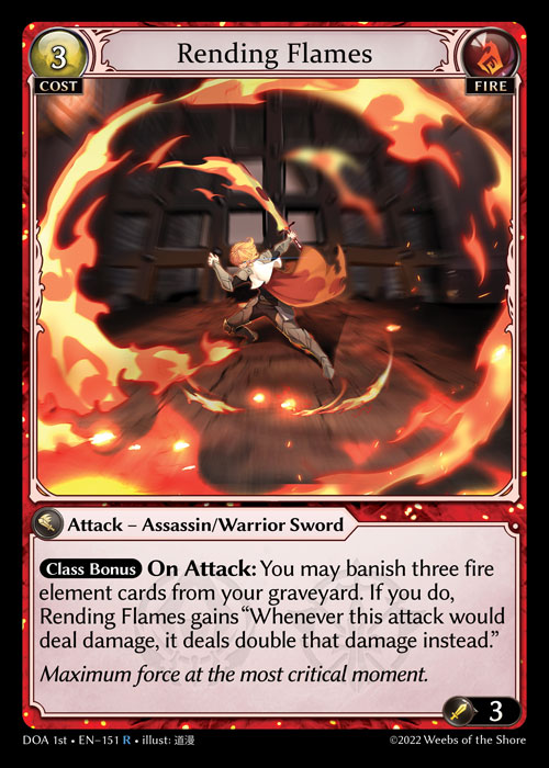 Rending Flames – DOA 1st · EN-151