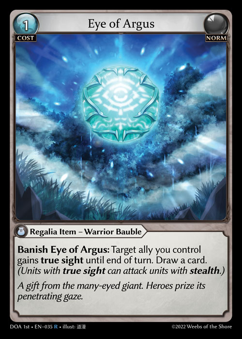 Eye of Argus – DOA 1st · EN-035