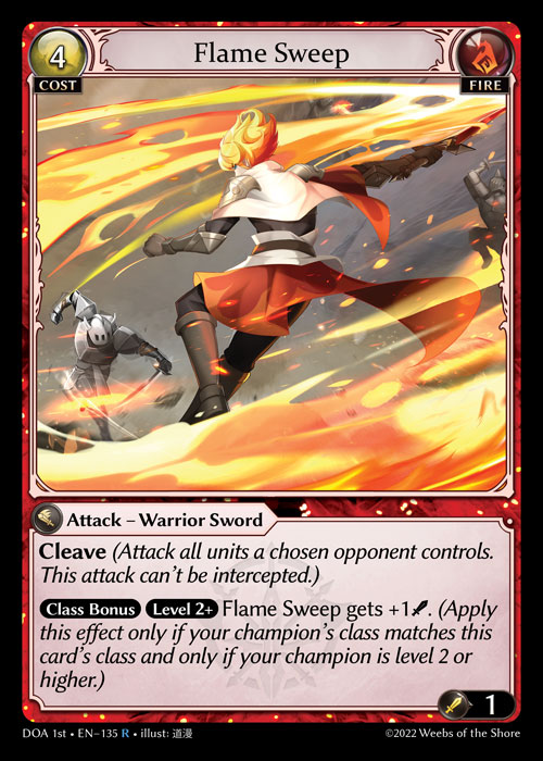 Flame Sweep – DOA 1st · EN-135