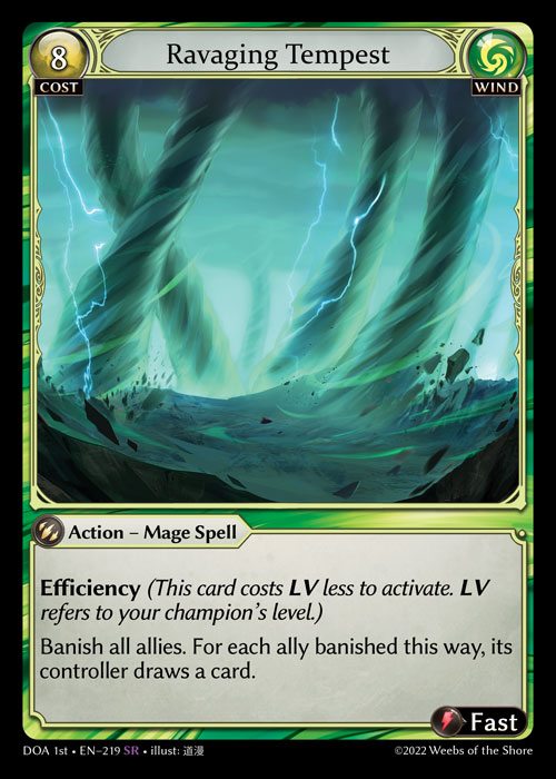 Ravaging Tempest – DOA 1st · EN-219